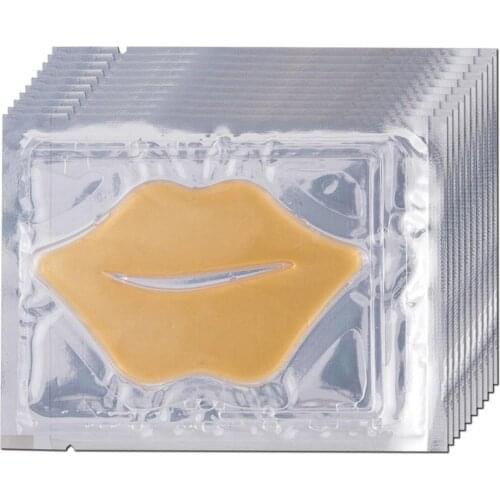 Collagen Crystal Lip Mask Gel Patch Moisturizsing Hydrating Repair Lines Lips Plumper Lips Pad Lip Care Enhancement Lip Mask
