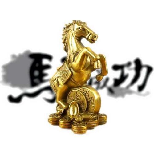 Copper feng shui zodiac horses horse arts crafts Creative decoration