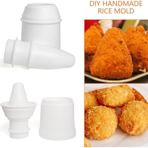 Reusable Sushi Tool DIY Handmade Bento Mould DIY Rice Ball Mold Press Maker Multipurpose Kitchen Meat Ball Mold Arancini Maker