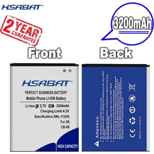 New Arrival [ HSABAT ] 3200mAh Replacement Battery for Cubot X6