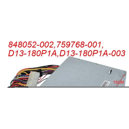 Original 848052-002 759768-001 D13-180P1A D13-180P1A-003 Power Supply For Pro 400 G3 MT