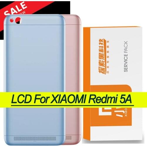 Original Xiaomi Redmi 5A Back Housing Battery Cover For Xiaomi Redmi 5A MCG3B Battery Cover Shell Replacement Parts