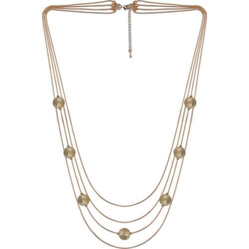 HOT Sale Four Snake Chain Bead Necklace Factory Price Necklace Fashion Jewelry Free Shipping