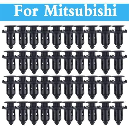 Plastic Rivets Retainer Clips Car Fender Auto Parts Panel Trim Clips For Mitsubishi Eclipse Ek Endeavor Airtrek Attrage Asx