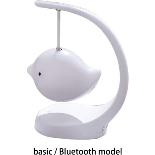 Portable Cute Bird Lamp Baby Toddler Night Light With Sound Dimmable Valentines Gifts