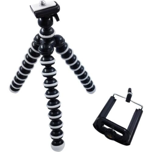 Universal Smartphone Flexible Sports Camera Stand Bracket Mini Octopus Tripod Holder With Clip Mobile Phone Tripod