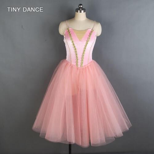 Top Quality Pink Ballet Dance Tutu Leotard Dress Camisole Ballet Dresses for Girls and Women 20007