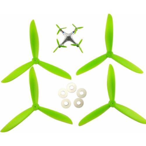 SYMA X8 X8C X8G X8W X8HC X8HW axis UAV parts accessories upgrade green blade propeller blades
