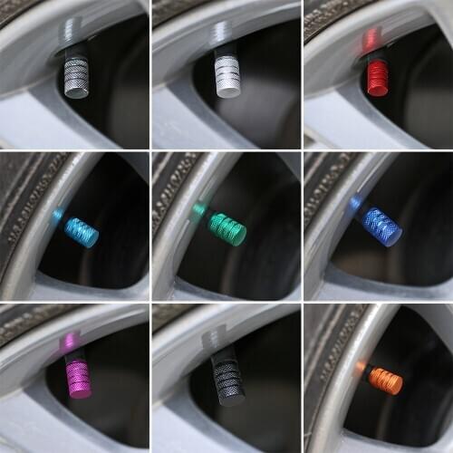 1/4Pcs Bike Wheel Tire Covered Car Motorcycle Truck universal Tube Tyre Bicycle AV SV AIR Valve Cap Dustproof Bike Accessories