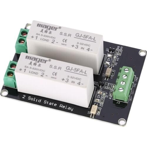 1-channel High Level Trigger 3-32V 5A Solid State Relay Module Board