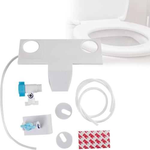 1set Bathroom Bidet Toilet Fresh Water Spray Clean Seat ABS Non-Electric Self-cleaning Feminine Hygiene Sprayer Kit Attachment