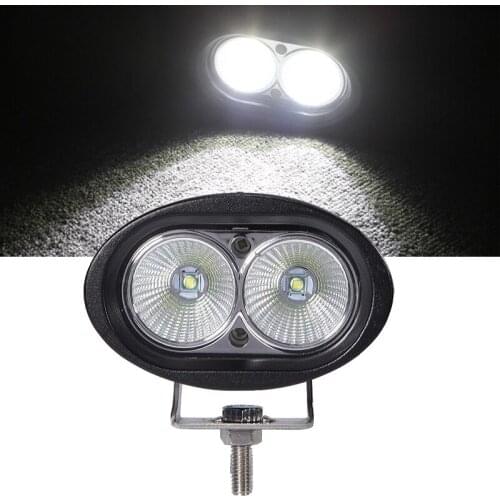 1PC/2PCS LED Work Light Offroad 20W Oval Fog Lamp for Car Truck ATV Motorcycle Trailer Bicycle 4WD 4x4 12v 24v Driving Head Lamp