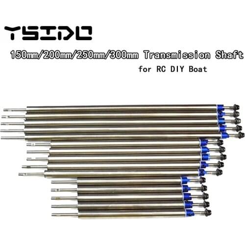 150mm 200mm 250mm 300mm RC Boat Parts 3mm Transmission Shaft for RC DIY Boat