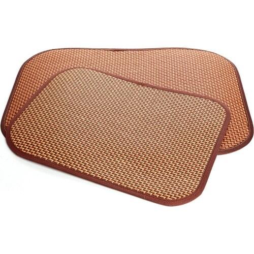 2018 summer Rattan material, breathable and comfortable pet litter dog mat for S,M,L Dog 3pcs/pack