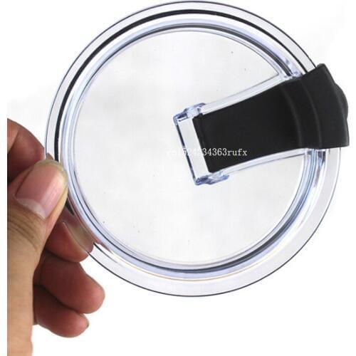 500 pcs 30 0z Water Cups Spill Proof Covers Black Flip Lid Leak Spill Proof Lid & Splash Lids for20 oz Mugs