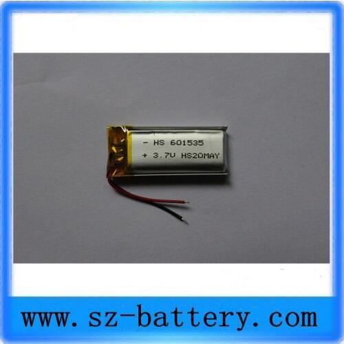 601535 3.7V 280MA high cycle safe from energy saving