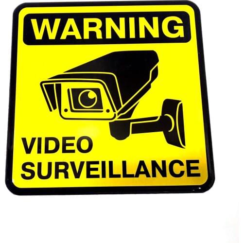 Alstickers CCTV Camera Bodies