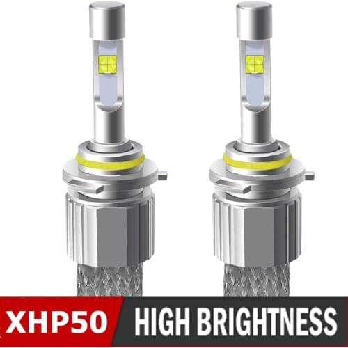 H7 LED H4 Car Lights Bulb 110W 12000LM XHP50 Chips Auto LED Headlight Lamp D2S H1 HB4 H3 H8 HB3 H11 9005 9006 4300k Fog Light