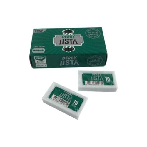 Derby Master Yaprak Jilet, 100lü, Yüksek Kaliteli Çelik, Türk Üreticiler, Kaliteli Marka Bıçak