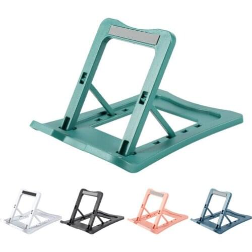 For iPad Huawei Xiaomi Mobile Phone Tripod Holder Bracket height adjustable ABS Foldable Desk Holder Stand support telephone