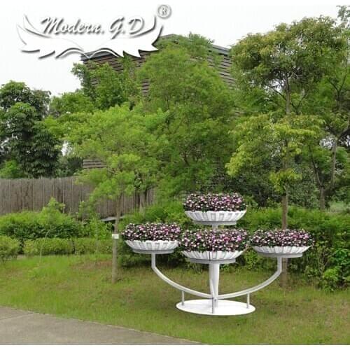 Perfect Decorative planter pot stand creative engineering farm cultivator pots