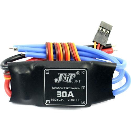 JMT 30A Brushless ESC Speed Controller For RC RC Quadcopter Hexacopter Multi-Rotor Aircraft