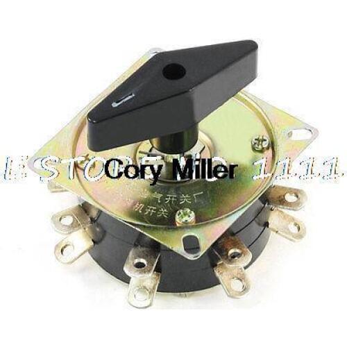 Welding Machine Controller 8 Positions Rotary Combination Switch AC380V 25A