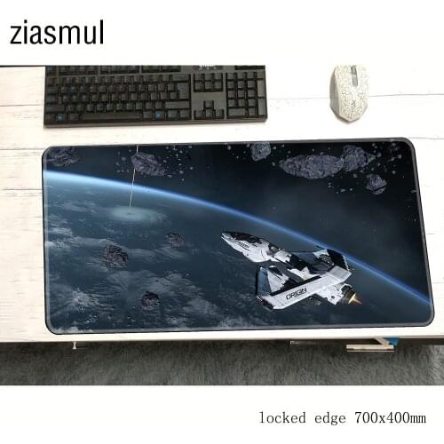 Star Citizen mouse pad 700x400x2mm mats Halloween Gift Computer mouse mat gaming accessories big mousepad keyboard games gamer