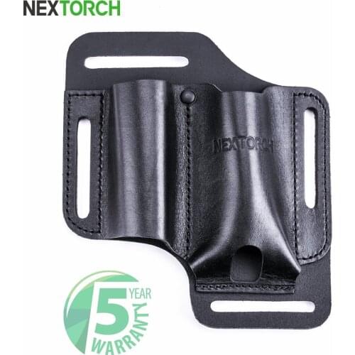 EDC Leather Sheath, Knife Belt Sheath/Leather Flashlight Holster/for Multitools Sheath, EDC Pocket Organizer Sheath for men