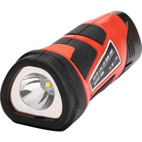 For Milwaukee 10.8V 12V M12 Li-ion Battery LED Work Light Bare Tool Portable Worning Light Work Lamp Flashlight Torch