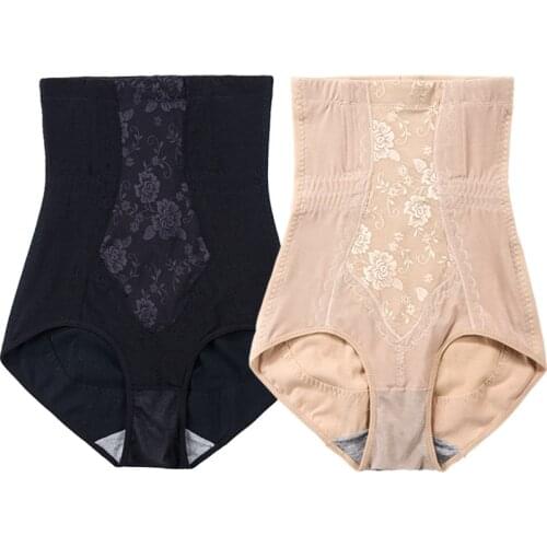 Postpartum tall waist belly in pants carry buttock toning pants body slimming underwear underwear lady