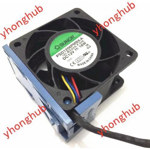 SUNON PSD1206PMBX-A (2).B3420.F.GN DC 12V 18W 60x60x38mm Server Cooling Fan