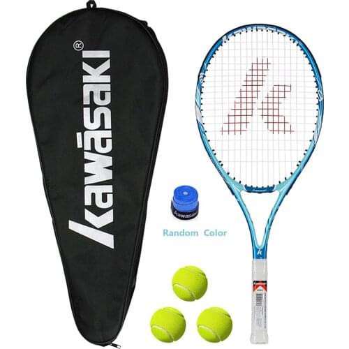 Kawasaki Tennis Racket Carbon Composite Racket Men and Women Ultra Light Recommended Training K-19