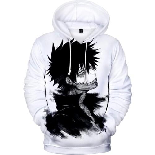 My Hero Academia Dabi 3D Print Hoodie Sweatshirts 2021 Anime Cosplay Streetwear Hoodies Men Women And Boys/girls Dabi Clothing