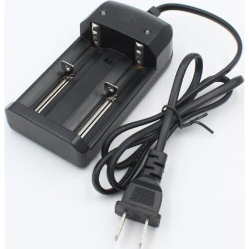 1Pcs Smart Battery Charger 18650 EU Plug 2 Slot for 18650 18500 16340 14500 14430 10440 Li-ion Rechargeable Battery