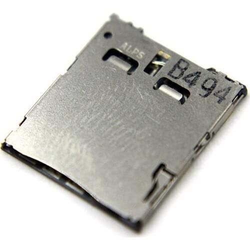 10pcs/lot New SIM card reader socket holder slot connector For ASUS FonePad K004 me371mg For Samsung Galaxy S4 zoom C101 I8730