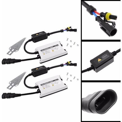 2 pcs Car Headlight xenon 55w h7 slim ballast ac ballasts hid for xenon kit suitable for All vehicles 55w ballast