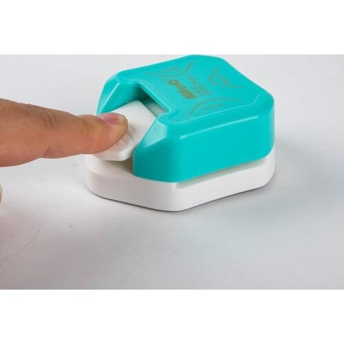 3-in-1 Mini Corner Trimmer Rounder Punch Round Cutter Punching Machine Diy Card Paper Hole Circle Pattern Photo Scrapbooking