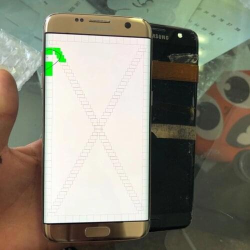 5.5'' Original AMOLED For Samsung Galaxy S7 Edge G935 SM-G935F Lcd with dead pixels Display with Touch Screen Digitizer Assembly