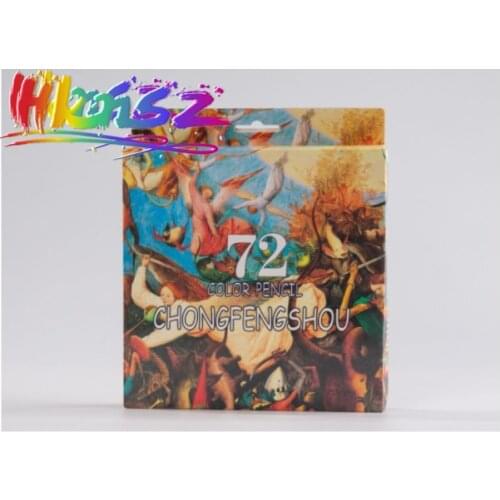 72 Colors Oil Color Pencils Set Wooden Crayons Artist Painting Prismacolor Pencil Set Supplies