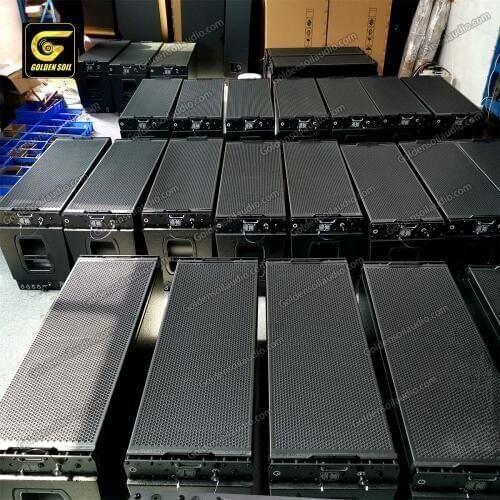 TTL 55-A Double 12 Inch Active Professional Line Array Speaker System Powered DJ Sound Box Music Equipment Audio