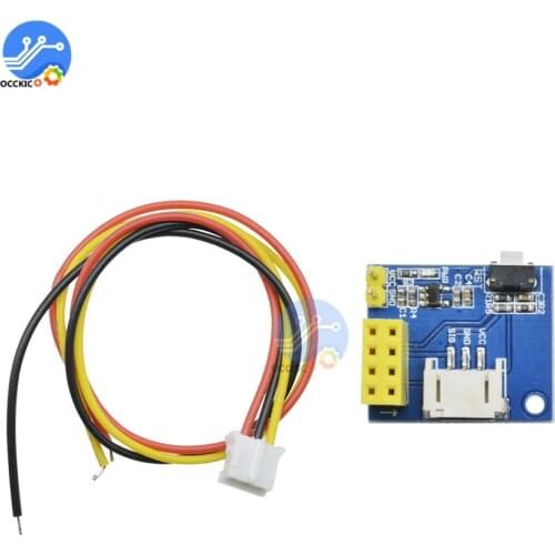 ESP8266 ESP-01 ESP-01S RGB LED Controller Adapter Module for Arduino IDE WS2812 Light Ring Smart Electronic Christmas DIY DC 5V