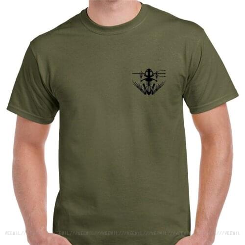 Navy Seal T Shirt 2 Sided Only Easy Day Was Yesterday 1238 2 Summer Style Funny Design T-Shirt