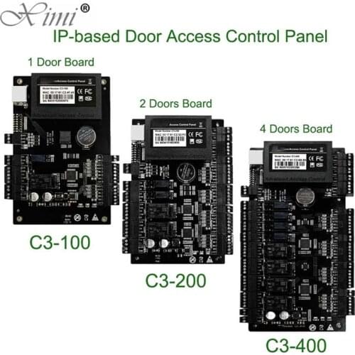 IP-Based TCP/IP C3-100 C3-200 C3-400 Access Control Board Wiegand Access Control Panel Door Access Control System With Software