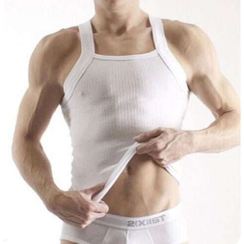 Hot Men Tank Tops Mens Cotton Bodybuilding Tank Tops Mens Sexy Undershirts men high quality clothes