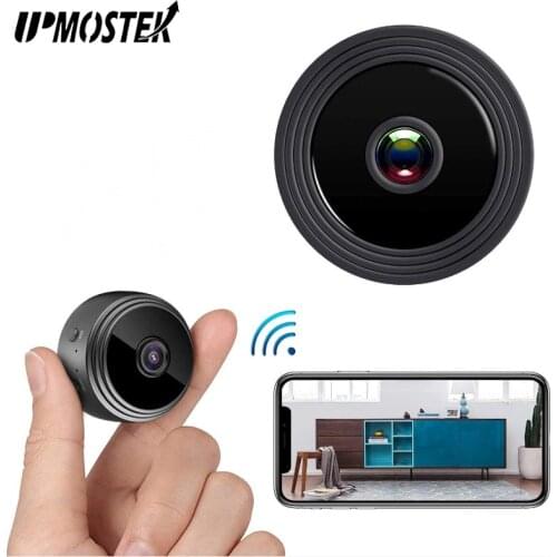 UPMOSTEK A9 Mini Security Camera HD Night Vision 1080P Camera for Home Surveillance Cameras With wifi Action Detection Video