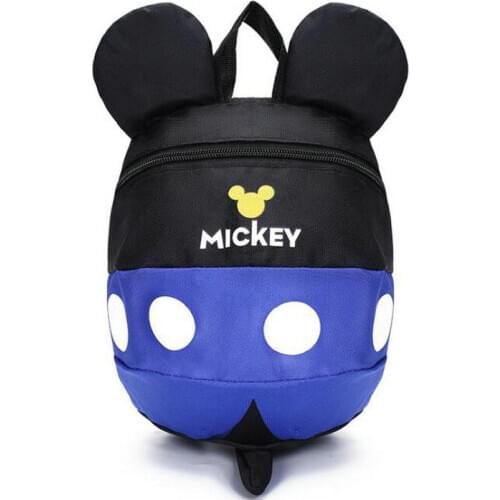Disney Fashion cartoon school bag cute Minnie Mickey mini backpack children schoolbags for girls boys kindergarten bag