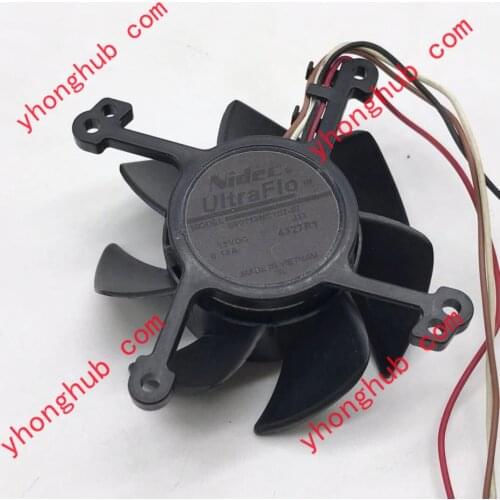 Nidec E60T13MS1B7-57 DC 13A 0.13A 4-Wire 60x60x25mm Server Round Fan