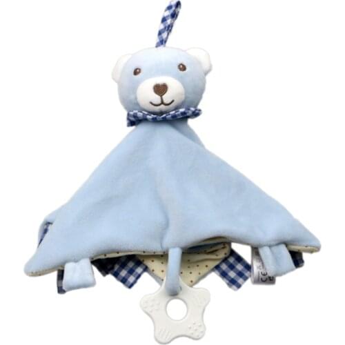 New Plush Baby Appease Towel Baby Blanket Toy Soft Stuffed Animal Infant Soothe Towel Kid Comfort Pacifier Hedgehog Puppy Doll