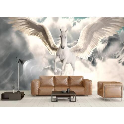 Customize wallpaper for walls 3 d sky living room photo wallpaper nonwoven TV backdrop wallpaper 3d stereoscopic
